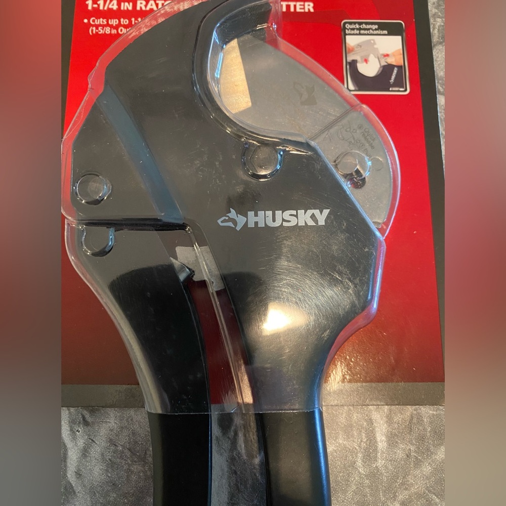 ✨NWT✨Husky Ratcheting PVC Cutter - Picture 2 of 4